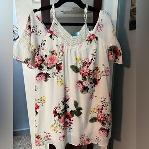 Short flower dress